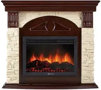 Firelight Torre 30S (камень слоновая кость/шпон темный дуб)