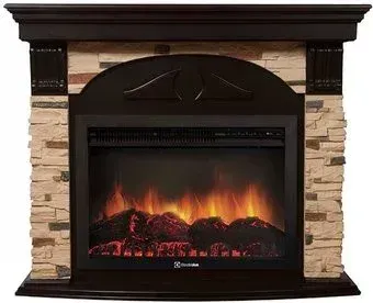 Firelight Torre 25S (камень сланец натуральный/шпон темный дуб)
