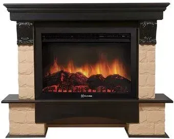 Firelight Forte 30S (камень бежевый/шпон венге)
