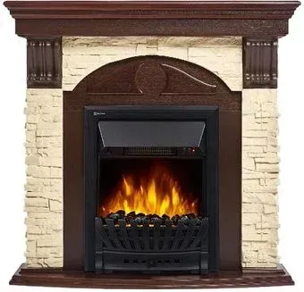 Firelight Torre Classic (камень слоновая кость/шпон темный дуб)