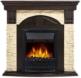 Firelight Torre Classic (камень слоновая кость/шпон венге)