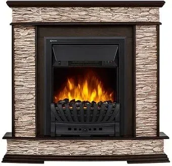 Firelight Scala Classic (камень сланец скалистый бурый/шпон темный дуб)