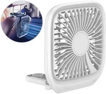 Baseus Foldable Vehicle-mounted Backseat Fan (белый)