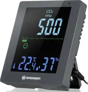 Bresser Air Quality Smile с датчиком CO2 78437 (черный)