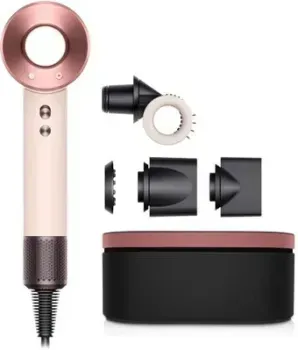 Dyson HD15 Supersonic (с переходником на евровилку, керамический розовый/розовое золото)