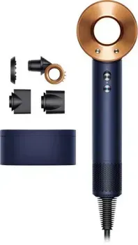 Dyson HD15 Supersonic (с переходником на евровилку, берлинская лазурь/медный)