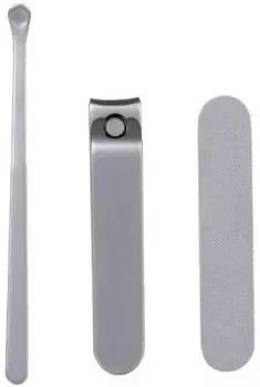 HOTO Clicclic Professional Nail Clippers Set White