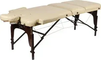 Atlas Sport 70 см XXL PRO с валиком складной 3-с деревянный (бежевый)