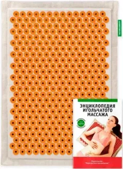 Лаборатория Кузнецова Тибетский аппликатор на мягкой подложке 41х60 см (магнитные вставки, желтый)