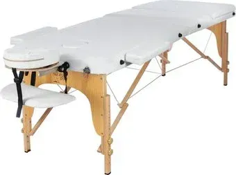 Atlas Sport 60 см складной 3-с деревянный (белый)