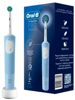 Oral-B Vitality Pro D103.413.3 Protect X Clean D103.413.3 (голубой)