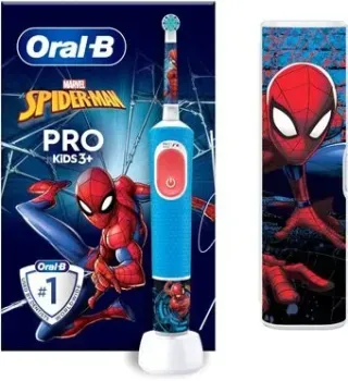 Oral-B Vitality Pro Kids D103.413.2KX Spiderman с футляром