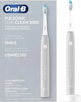 Oral-B Pulsonic Slim Clean 2000 (серый)