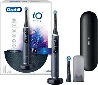 Oral-B iO Series 9 Black Onyx iOM9.2Q2.2AD (с 2-мя насадками)