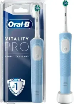 Oral-B Vitality Pro D103.413.3 Protect X Clean Vapor Cross Action (голубой)