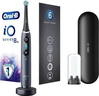 Oral-B iO 8n (черный, 2 насадки)