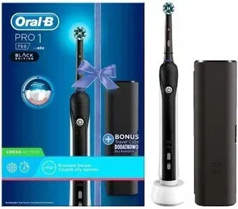 Oral-B Pro 1 750 Cross Action D16.513.1UX Black Edition