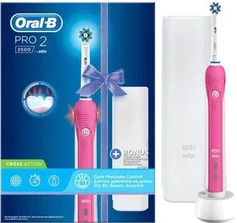 Oral-B Pro 2 2500 Cross Action D501.513.2X (розовый)