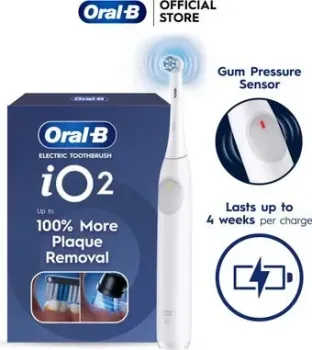 Oral-B iO2 Electric Toothbrush Gentle Clean Sensitive (белый)