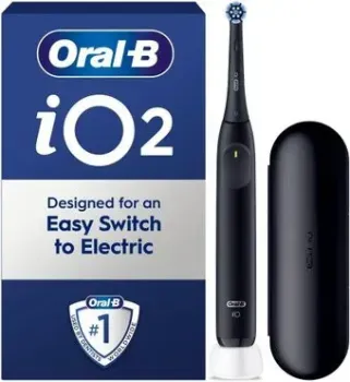 Oral-B iO2 Electric Toothbrush with Travel Case (Night Black)