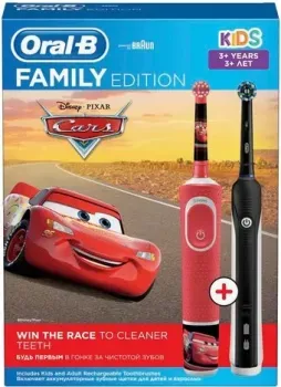 Oral-B Pro 1 Cross Action и Kids Cars D16.513.1U + D100.413.2K