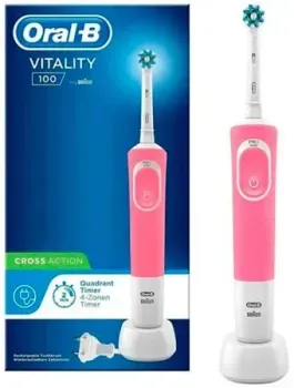 Oral-B Vitality D100 Cross Action D100.413.1 (розовый)