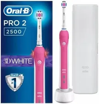 Oral-B Pro 2 2500 3D White D501.513.2X (розовый)