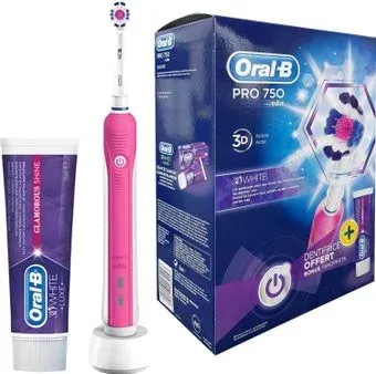 Oral-B Pro 750 3DWhite D16.513UD (розовый)