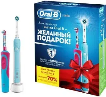Oral-B Pro 500 (D16.513.U) + Stages Power Frozen (D12.513.K)