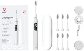 Oclean X Pro Elite Set (премиум комплект, серый)