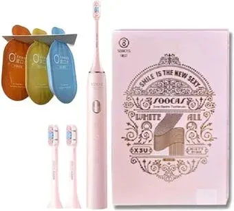 Soocas X3U Limited Edition (с гелем, розовый)