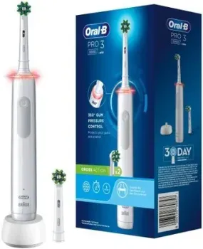 Oral-B Pro 3 3000 Cross Action D505.523.3 8006540760857 (белый)