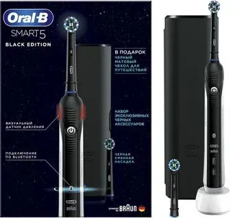 Oral-B Smart 5 CrossAction D601.523.5X (черный)
