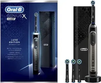 Oral-B Genius X 20000N Luxe Edition Cross Action (черный)