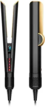 Dyson Airstrait (с переходником на евровилку, черный оникс/золотистый)