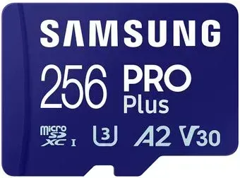Samsung PRO Plus microSDXC 256GB MB-MD256SA/EU (с адаптером)