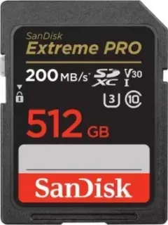 SanDisk Extreme PRO SDXC SDSDXXD-512G-GN4IN 512GB