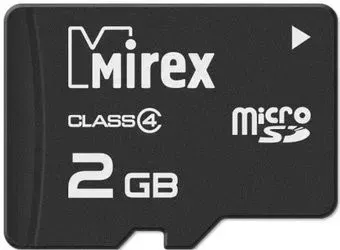 Mirex microSD (Class 4) 2GB (13612-MCROSD02)