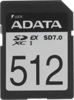 ADATA Premier Extreme SDXC SD 7.0 512GB ASD512GEX3L1-C