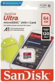 SanDisk Ultra microSDXC UHS-I 64GB SDSQUNC-064G-ZN3MN