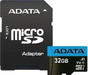 ADATA Premier AUSDH32GUICL10A1-RA1 microSDHC 32GB (с адаптером)