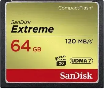 SanDisk Extreme CompactFlash 64GB [SDCFXSB-064G-G46]