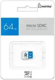 SmartBuy microSDXC SB64GMSDU1BLUE00 64GB