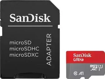 SanDisk Ultra microSDXC SDSQUNC-064G-ZS3MN 64GB (с адаптером)