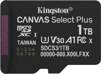 Kingston Canvas Select Plus microSDXC 1TB SDCS3/1TBSP