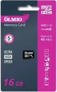 Olmio microSDHC 16GB Class 10 UHS-I