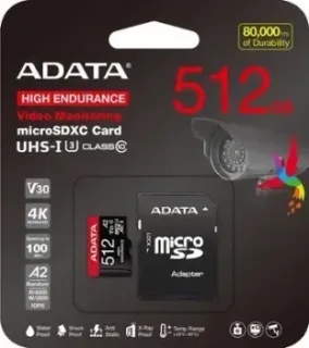 ADATA High Endurance 512Gb AUSDX512GUI3V30SHA2-RA1
