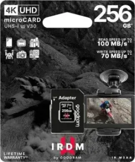 GOODRAM IRDM microSDXC IR-M3AA-2560R12 256GB (с адаптером)