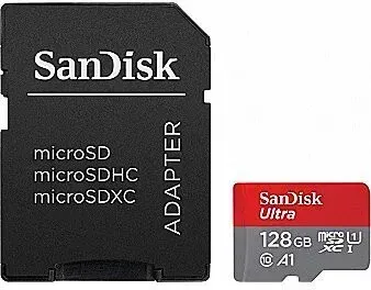 SanDisk Ultra SDSQUAB-128G-GN6MA 128GB (с адаптером)