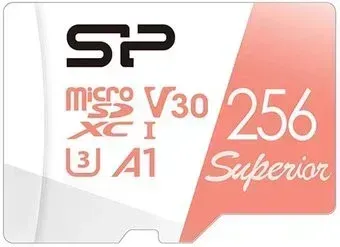 Silicon-Power Superior A1 microSDXC SP256GBSTXDV3V20 256GB